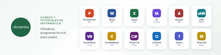 Cursos online de docentos Catálogo