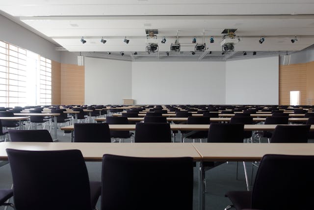Aula moderna de formación
